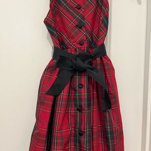 Girls Plaid Polo Ralph Dress Lauren size 6